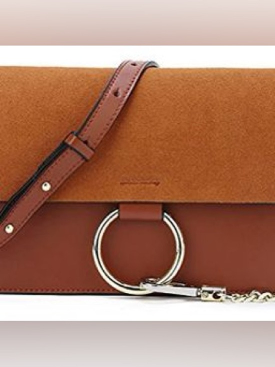 Anthropologie Handbags - Circle ring crossbody bag